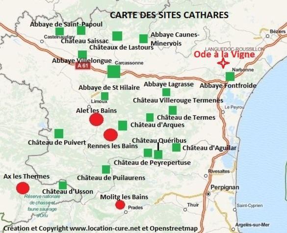 Maison De Vacances 8 A 15 Pers A Proximite Du Canal Du Midi Sallèles-dʼAude Eksteriør bilde